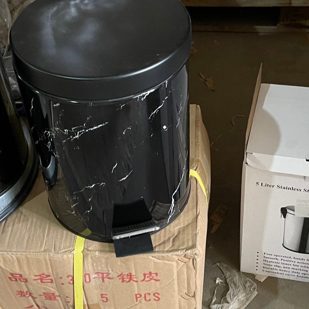 THÙNG RÁC ĐẠP CHÂN INOX 5L