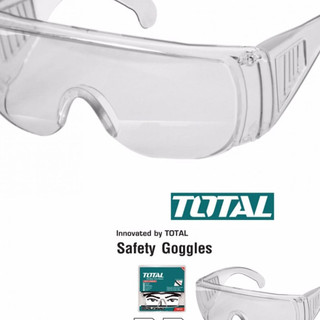 Kính bảo hộ cao cấp chính hãng total tsp304 chống bụi chống pha đập ngăn tia cực tím
