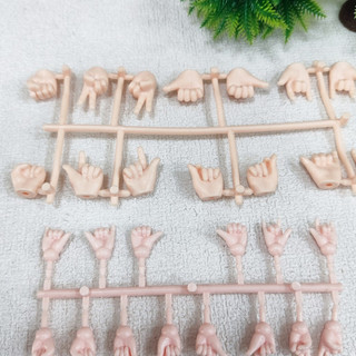 Set 7 cặp bàn tay thay thế dễ dàng cho búp bê baboliy 16cm và búp bê baboliy 30cm