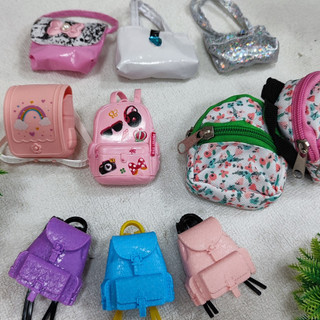 Balo búp bê barbie ,balo mini phụ kiện búp bê 1/6
