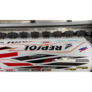 TEM SONIC REPSOL ZIN TRẮNG CAM ĐỎ