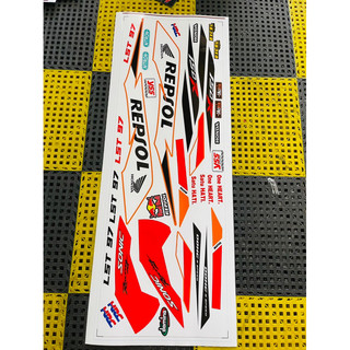 Tem sonic repsol zin trắng cam đỏ