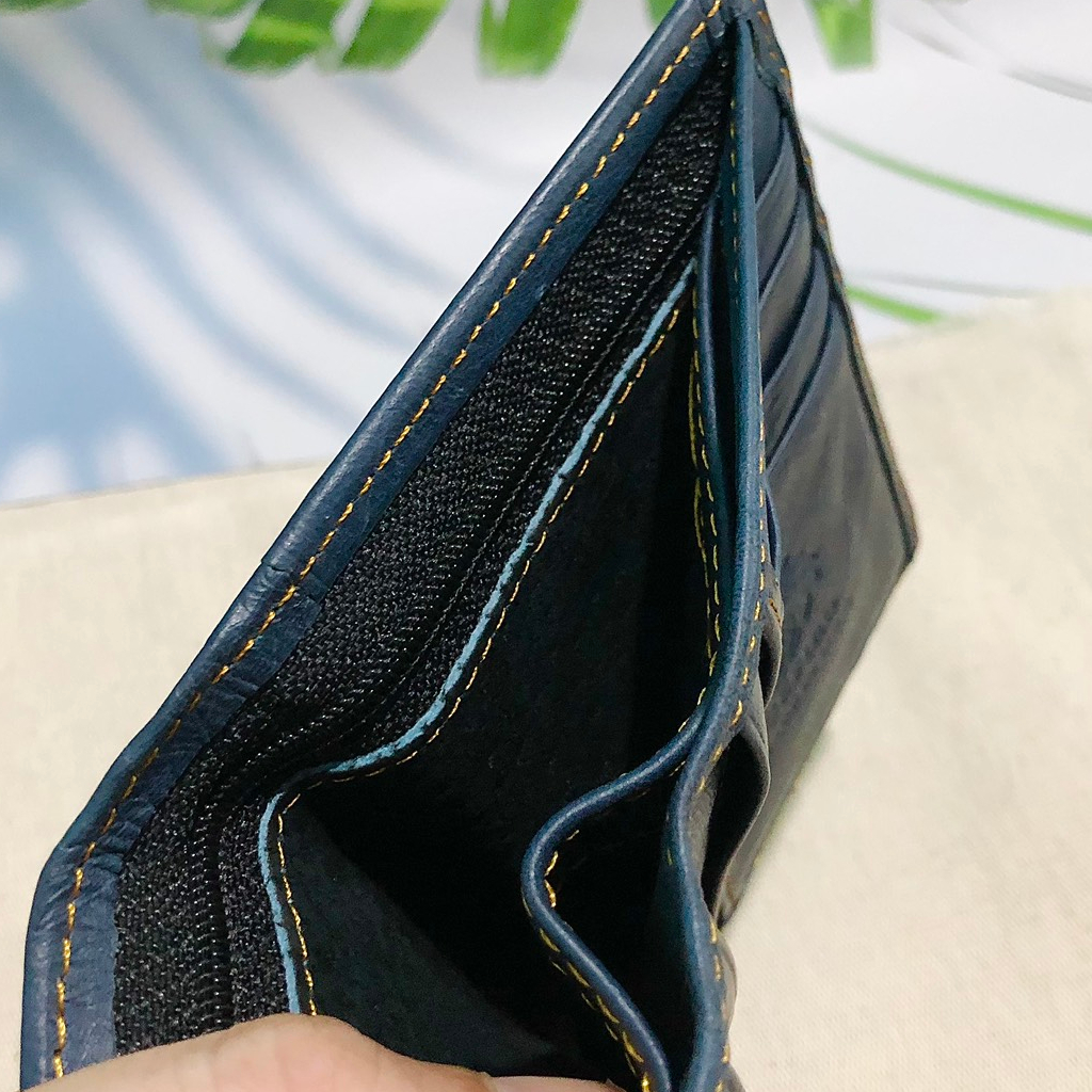 Ví Nam Da Bò Thật Kiểu Đứng Cao Cấp Cefiro Nhiều Mẫu - Bóp Nam Đựng Thẻ, Giấy Tờ Tặng Kèm Hộp