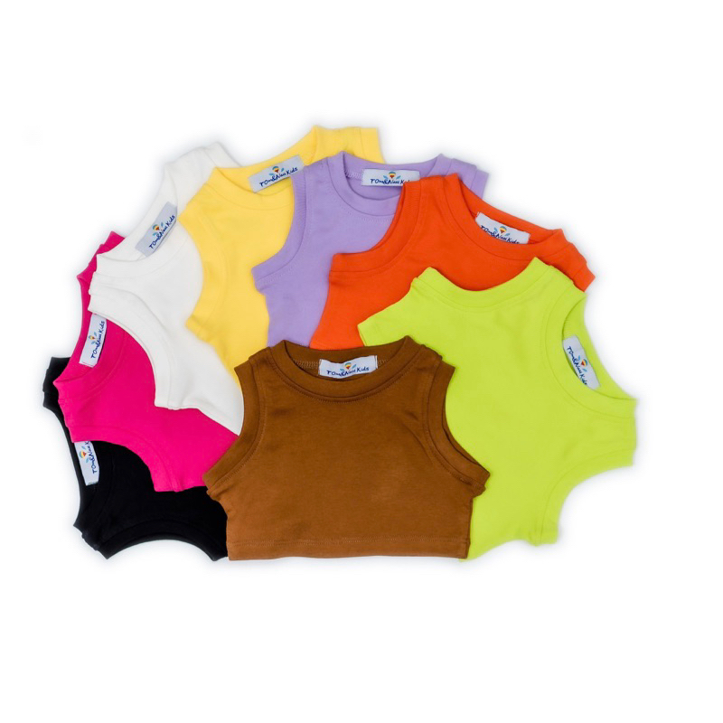 [Ảnh thật] (Size 6-28Kg) Áo croptop bé gái siêu đáng yêu