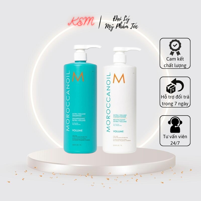 CẶP DẦU GỘI XẢ PHỤC HỒI ĐỘ ẨM REPAIR MOROCCANOIL 1000ML X 2 CHÍNH HÃNG KEM
