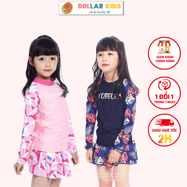 Đồ Bơi Cao Cấp Hãng DollarKids cho Bé Gái Từ 10kg Trở Lên