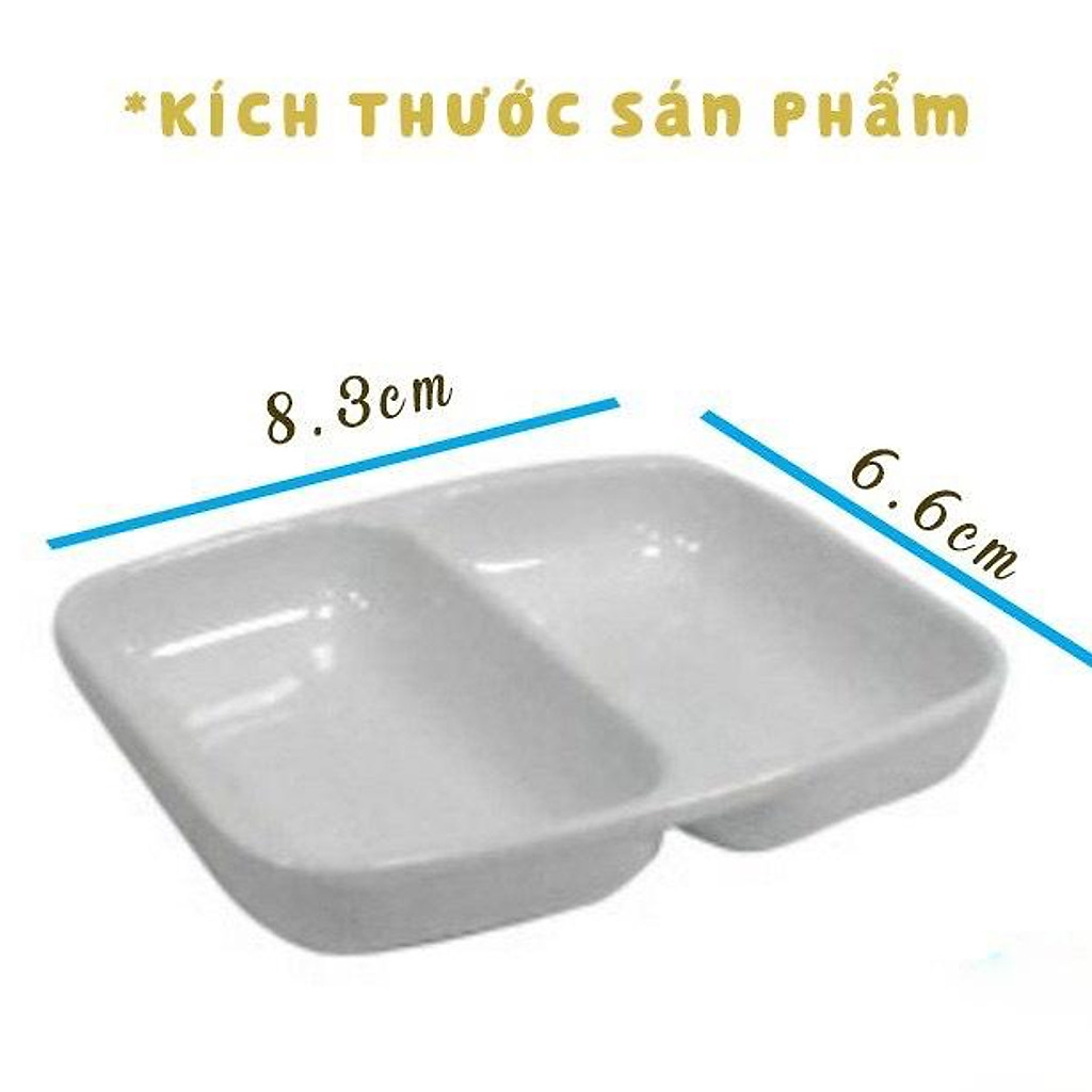 SET 5 ĐĨA CHẤM 2 NGĂN 1205 ĐĨA CHẤM 2 NGĂN 1205