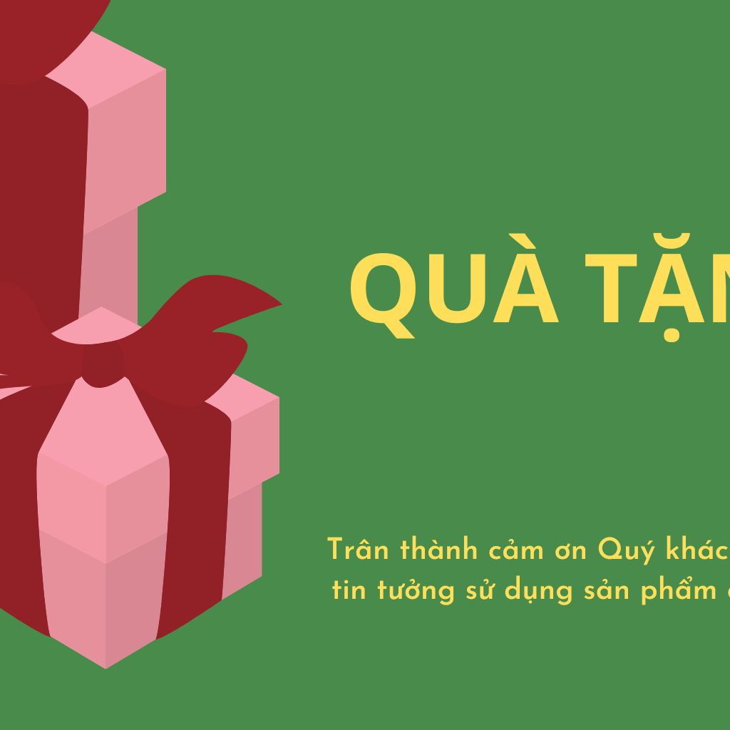 Quà tặng cho khách yêu