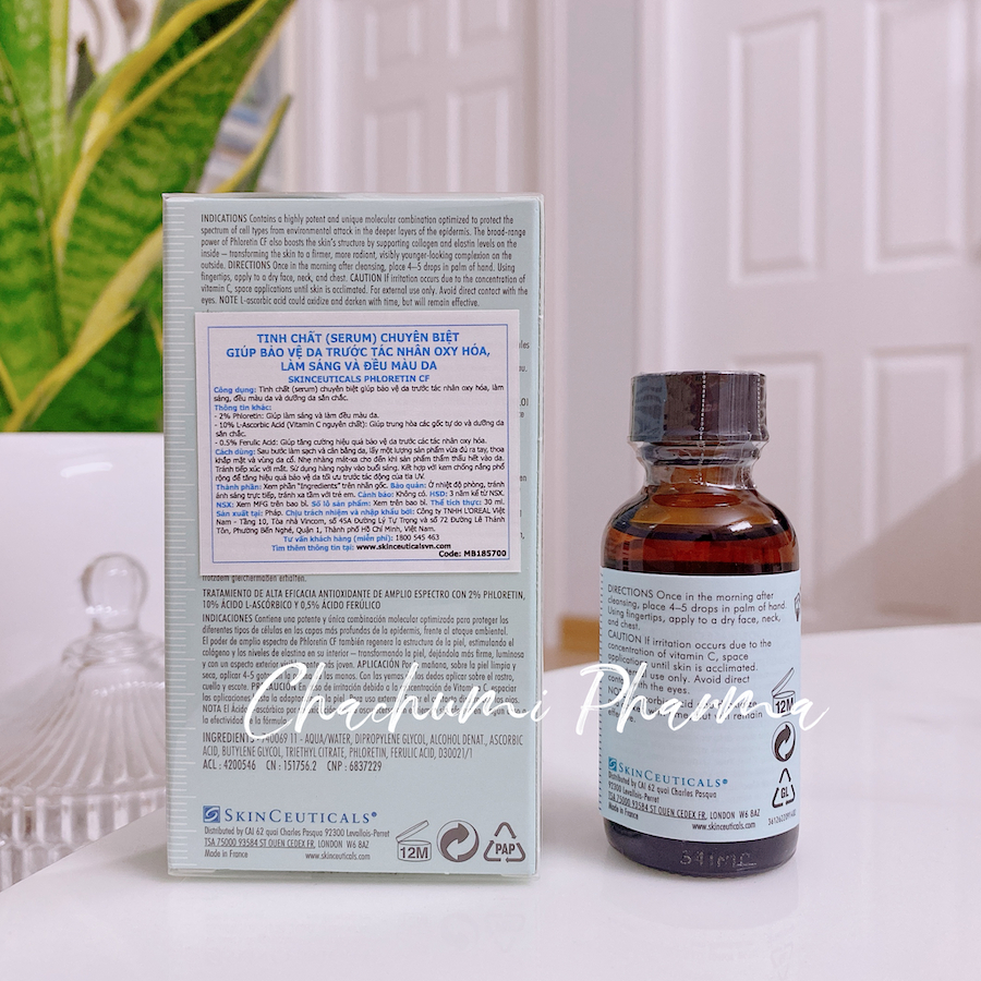 Serum Phloretin CF giảm thâm mụn, nám, tàn nhang 30ml