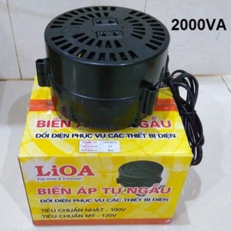 Biến áp đổi nguồn 220V ra 110V Lioa 600VA/400VA/200VA/ 2000VA 1500VA 1000VA