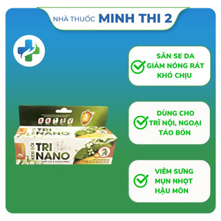Kem bôi tri nano - hỗ trợ dùng cho người táo bón , bị trĩ