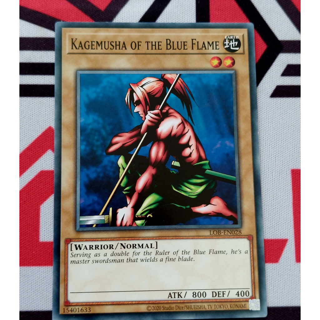 Thẻ Bài Yugioh Monster Kagemusha of the Blue Flame - LOB-EN028 - Common