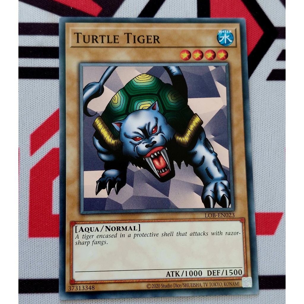 [ Đỗ Lạc Shop ] Thẻ Bài Yugioh Monster Turtle Tiger - LOB-EN023 - Common