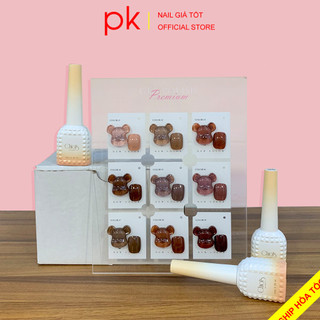 Set sơn gel 9 màu Chiots số 5 cao cấp tặng kèm bảng màu