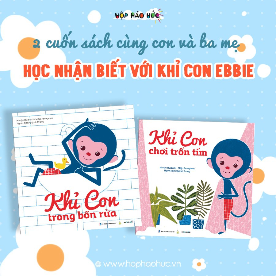 Hộp háo hức Mảnh Vườn Sắc Màu cho bé 0 - 3 tuổi gồm 3 sách thiếu nhi và trò chơi Màu gì đây nhỉ?