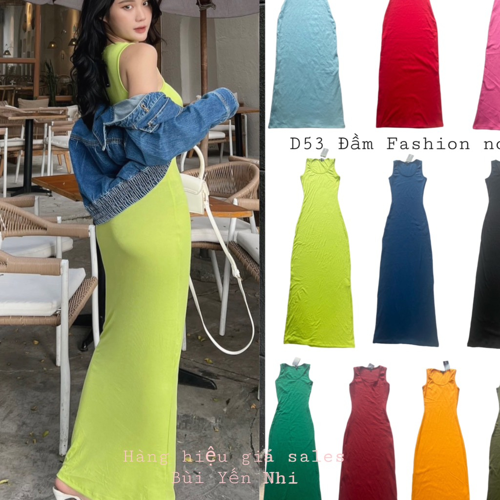 D53 Đầm dài fashion nova