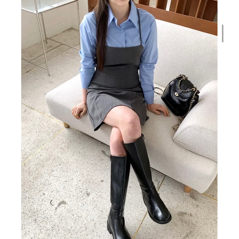 Áo SƠMI BASIC SHIRT tone màu pastel Hàn Quốc