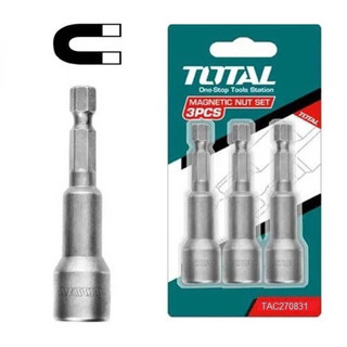 Đồ nghề total bộ mũi bắn vít tol có nam châm hút tac270832
