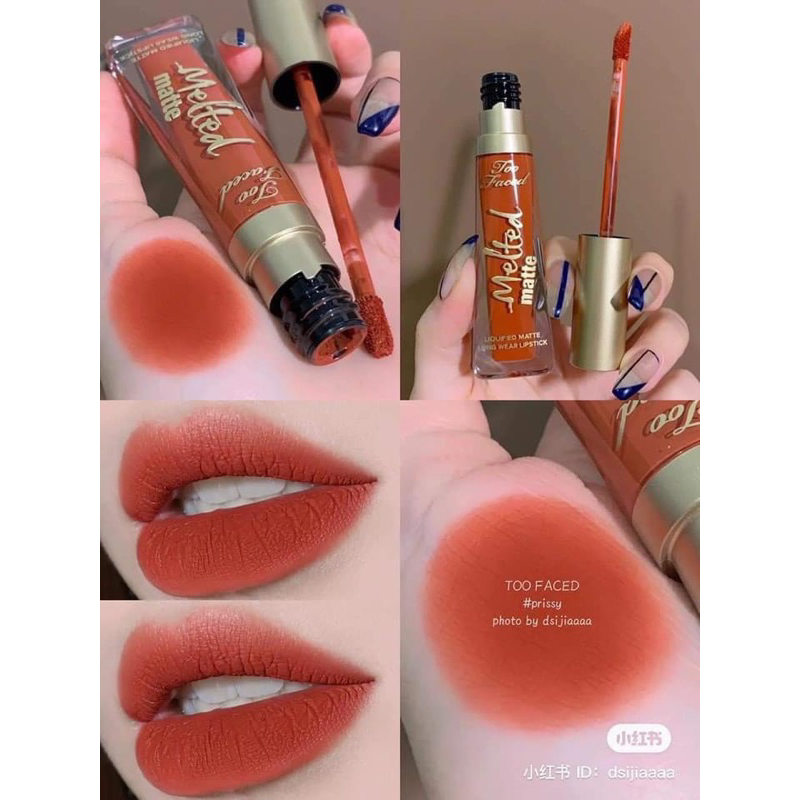 SON TOOFACED MELTED MATTE MÀU PRISSY