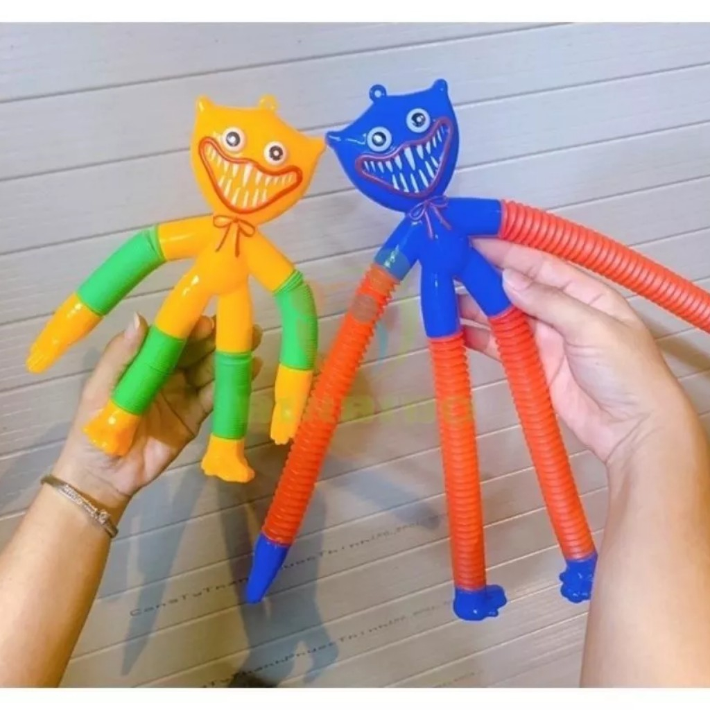 ĐỒ HƠI HUGGY,WUGGY ỐNG LÒ XO CÓ ĐÈN NHÁY