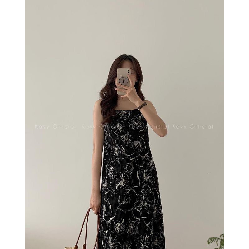 VÁY/ĐẦM HOA 2S LI NHĂN”JULIA DRESS” style Ulzzang