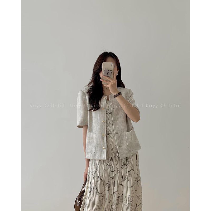 VÁY/ĐẦM HOA 2S LI NHĂN”JULIA DRESS” style Ulzzang