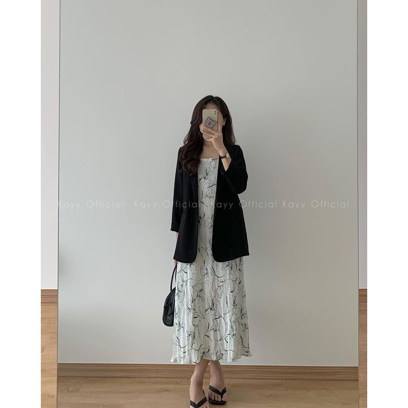 VÁY/ĐẦM HOA 2S LI NHĂN”JULIA DRESS” style Ulzzang