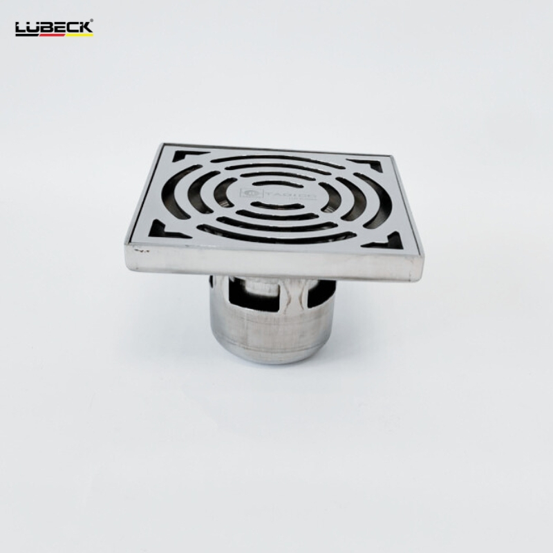 Ga thoát sàn TADICO120 x 120 P62 , chất liệu inox 304 bóng đúc liền khối - Lubeck