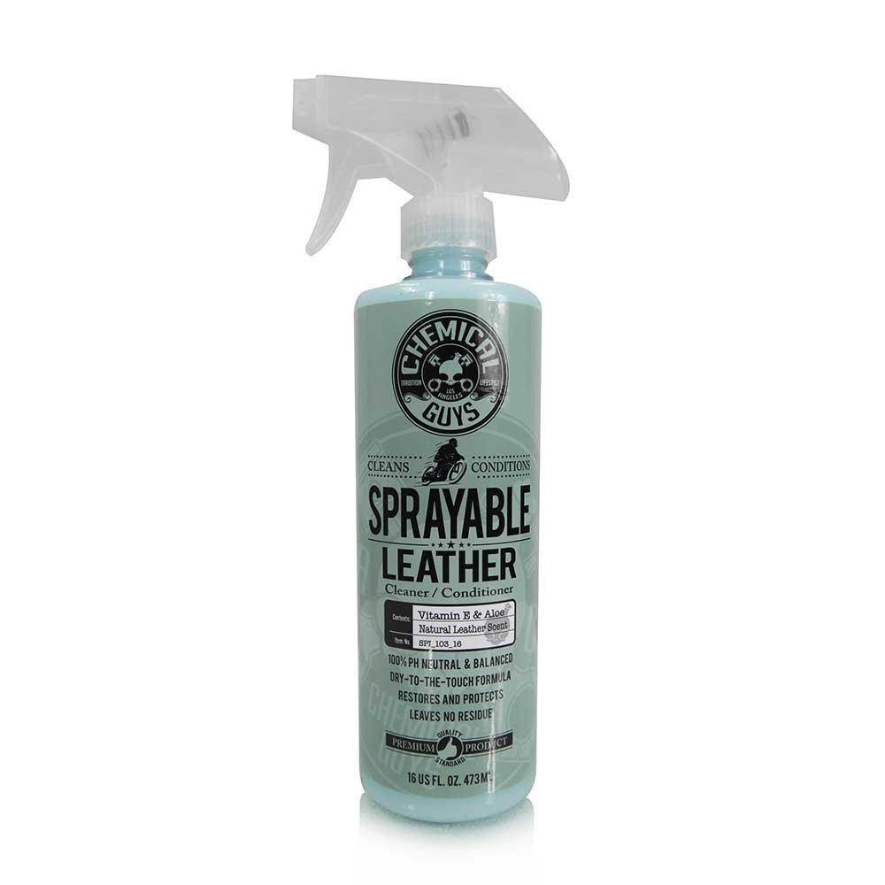 DUNG DỊCH VỆ SINH VÀ DƯỠNG DA 2 TRONG 1 CHEMICAL GUYS SPRAYABLE LIQUID LEATHER CONDITIONER 473ML