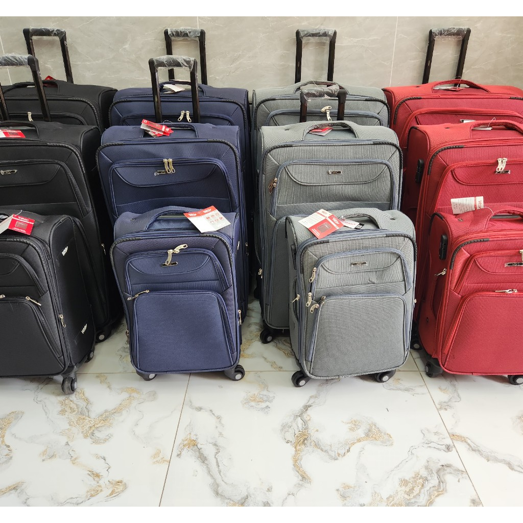 Vali vải cao cấp siêu nhẹ SIZE 20/28/32 siêu to đựng nhiều hành lý