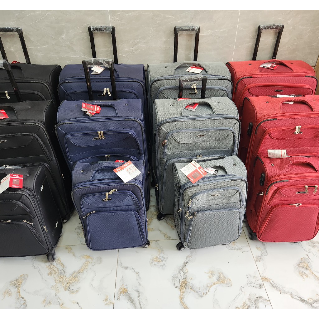 Vali vải cao cấp siêu nhẹ SIZE 20/28/32 siêu to đựng nhiều hành lý