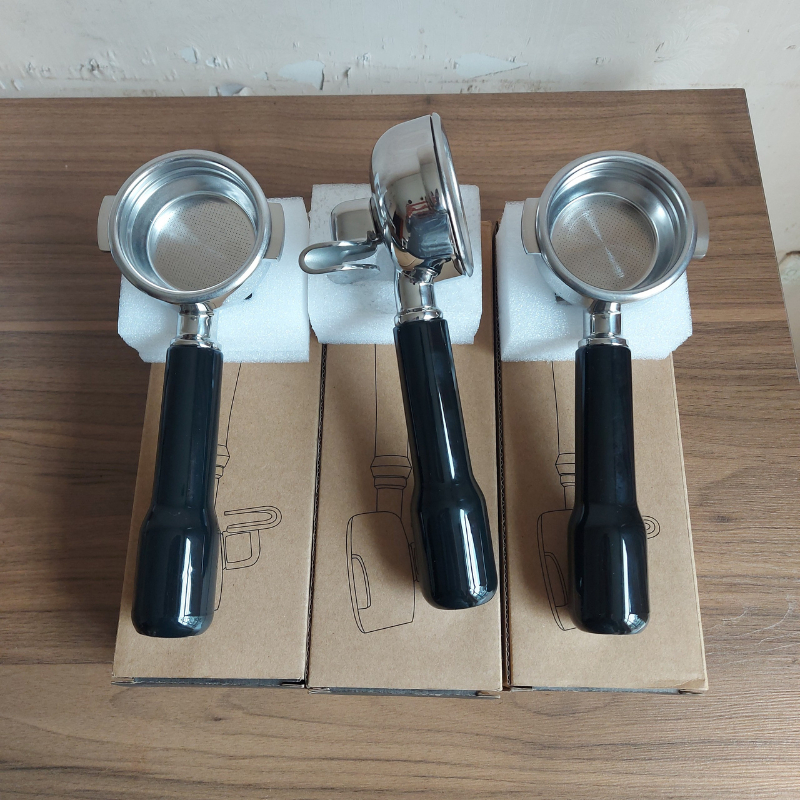 Tay Pha E61-58mm Inox 304, Tay Pha Cà Phê Cho Máy Pha Chuyên Nghiệp