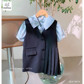 Set 2 món áo kèm yếm Melisa