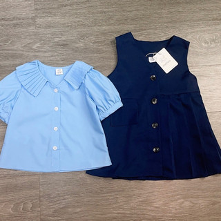Set 2 món áo kèm yếm Melisa