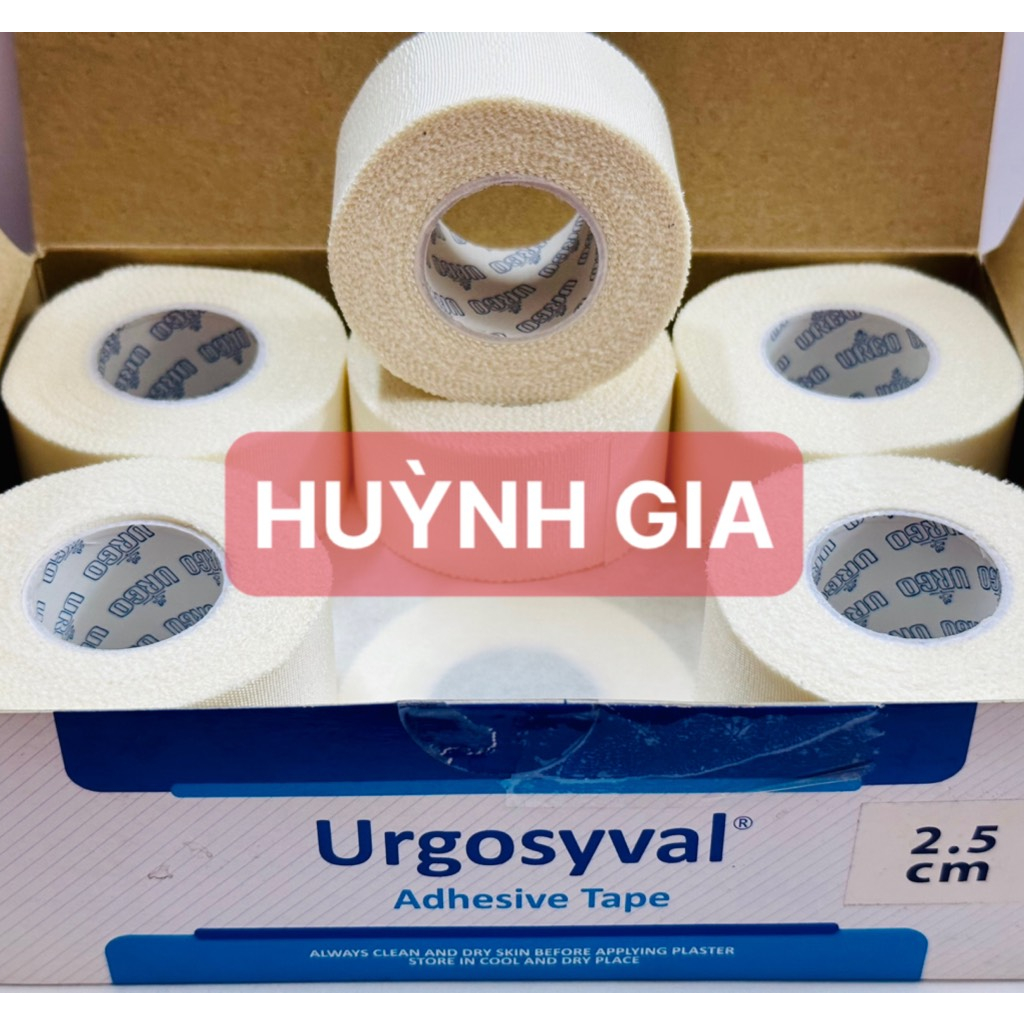 BĂNG KEO LỤA URGO SYVAL 2.5CM X 9.1M CHÍNH HÃNG