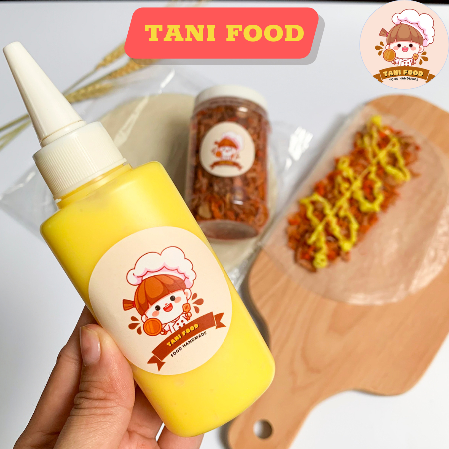 COMBO Bánh Tráng Phơi Sương Tép Ngon 550G + ruốc hành phi + bơ siêu béo COMBO SIÊU GIỀN