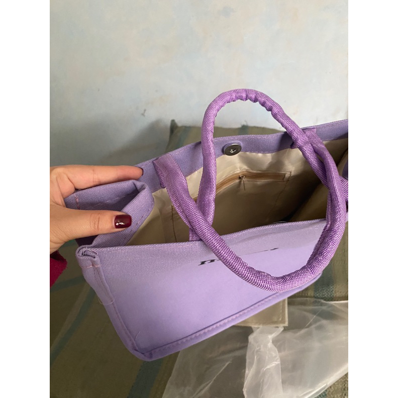 Túi Tote, Túi Merci Loại 1, Hai Màu Đen và Trắng Cực Sang Chảnh, Túi Du Lịch Hot Hit.