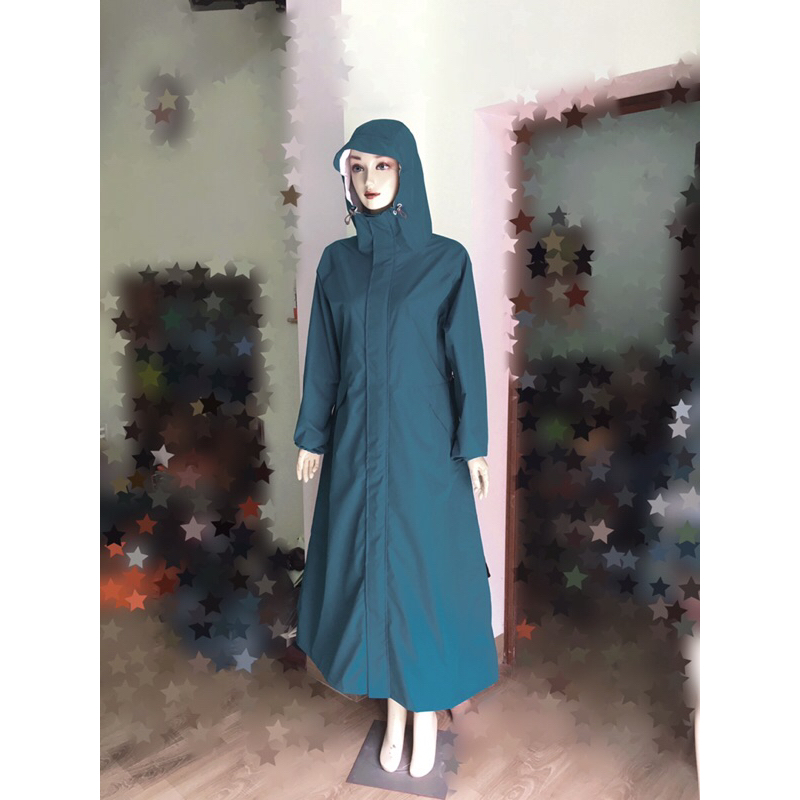 Áo mưa măng tô nam nữ Shop Rồng 88 vải tráng mủ cao su cao cấp xuất dư