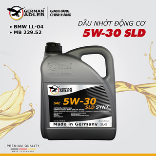 Dầu nhớt động cơ german adler synt sae 5w-30 sld 5 lít