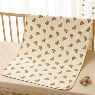 Tấm lót chống thấm xô Muslin  cao cấp size 55x 80cm thoáng mát, mềm mại, tiện lợi cho bé
