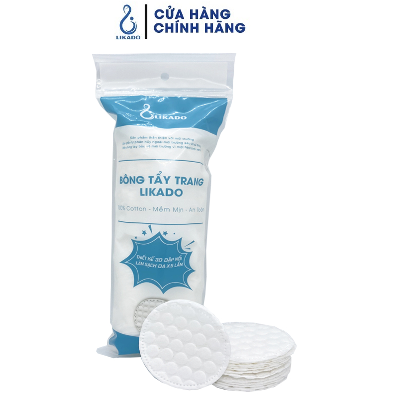 Bông tẩy trang Liakdo 40 miếng