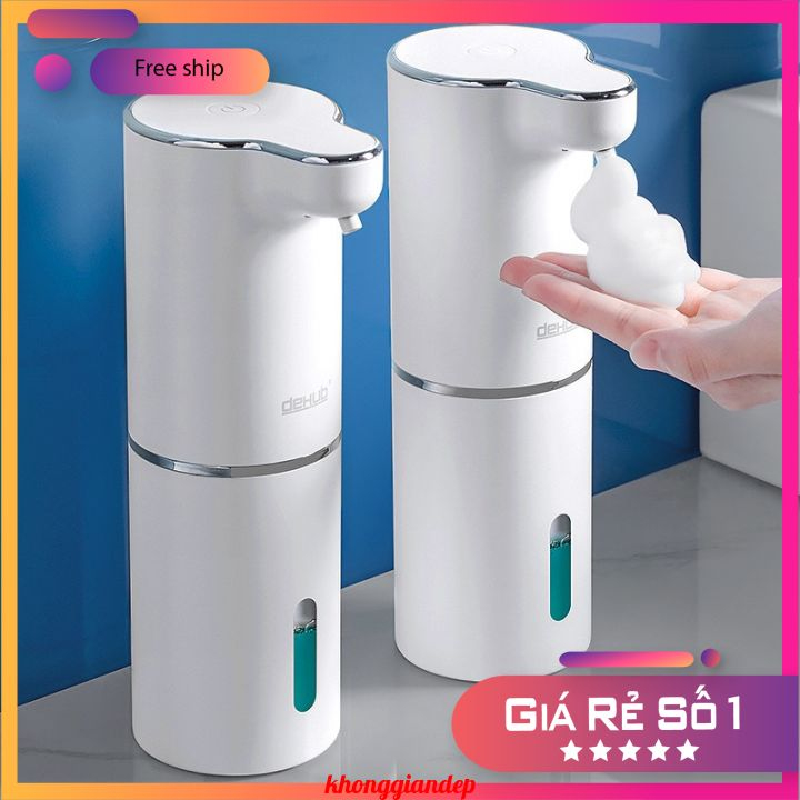 Bình Xịt Xà Phòng Rửa Tay Tự Động - Máy Lấy Xà Bông Cảm Biến Sạc USB Cao Cấp VIP116