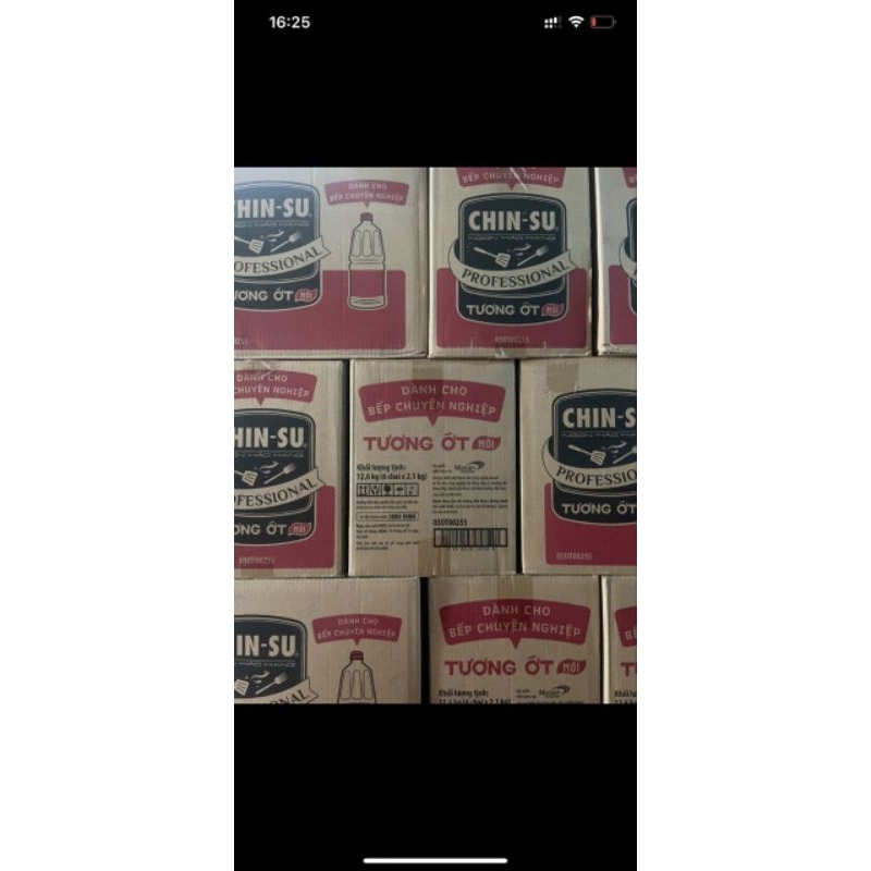 Tương ớt Chin-Su chai lớn 2 kg, tiết kiệm hơn