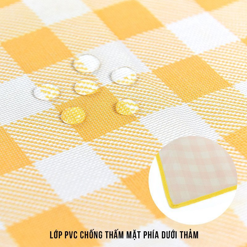 ZÓNG® Thảm trải bãi cỏ picnic dã ngoại chống thấm oxford 600D 1.5 X 2  - CRP01