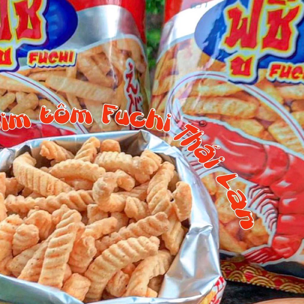 Bim bim tôm Thái Lan Fuchi (IB ĐỂ CHỌN VỊ) | Ăn vặt Hà Nội | TDessert15k