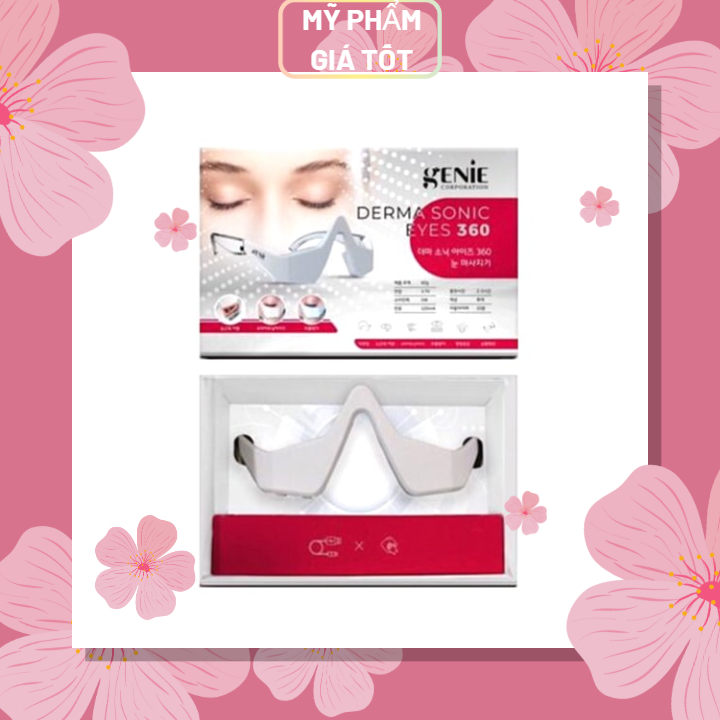 Máy Massage Giảm Thâm Bọng Mắt Derma Sonic Eyes 360 Genie