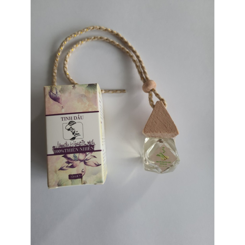 Tinh dầu treo xe ô tô 100% tự nhiên giúp diệt khuẩn khử mùi hôi có hương thơm dịu nhẹ