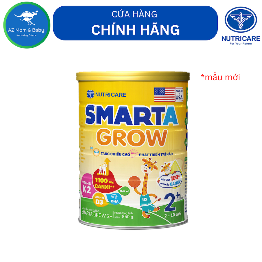 Sữa bột Nutricare Smarta GROW 900g