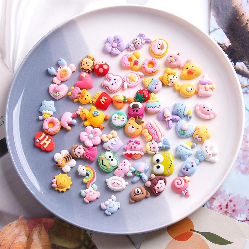 Sticker 3d sẵn keo dán chống nước nhiều phong cách cute dễ thương