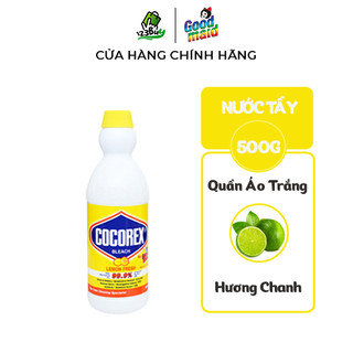Nước Tẩy Ố Mốc Quần Áo Trắng Cocorex Goodmaid Nước Tẩy Quần Áo Ố Vàng Vết Màu - Hương Lemon 500g